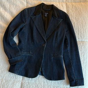Gap Stretch denim blazer